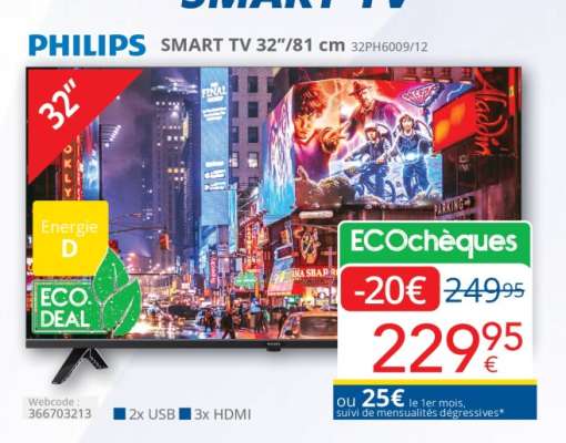 PHILIPS SMART TV 32''/81 cm