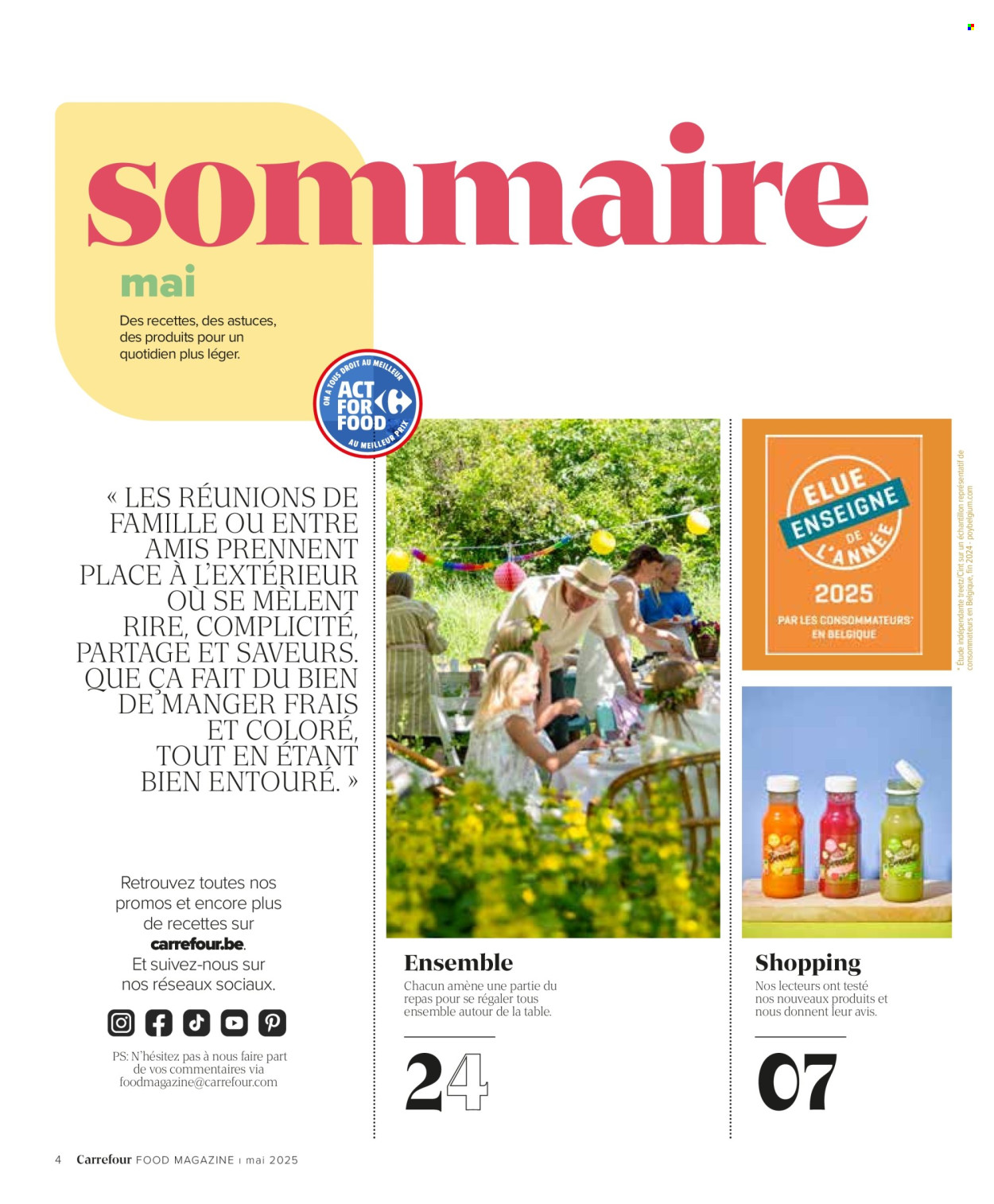 Catalogue Carrefour - 08/05/2025 - 11/06/2025. Page 1