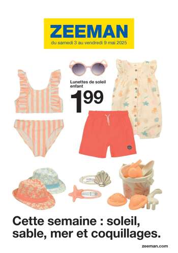 Catalogue Zeeman - 03/05/2025 - 09/05/2025.