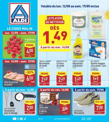 Catalogue ALDI - 12/05/2025 - 17/05/2025.