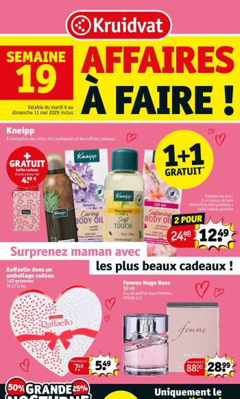 Catalogue Kruidvat - 06/05/2025 - 11/05/2025.
