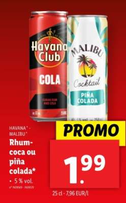 Havana Club & Malibu