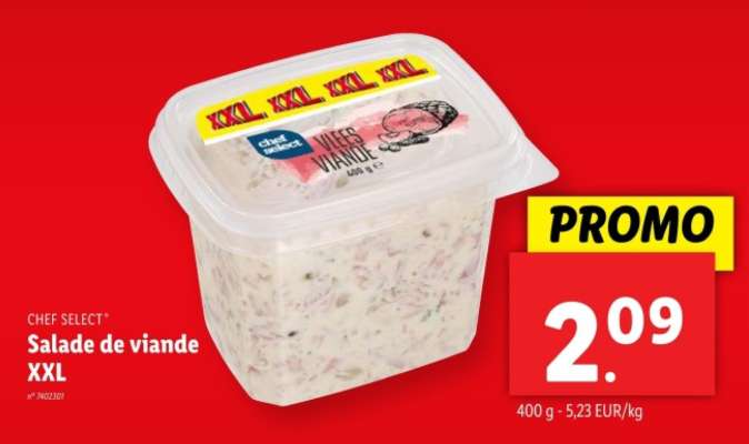 Salade de viande XXL