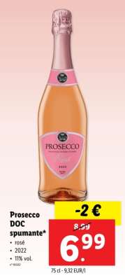 Prosecco DOC spumante