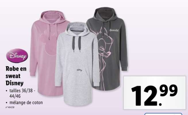 Robe en sweat Disney