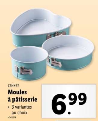 ZENKER Moules à pâtisserie