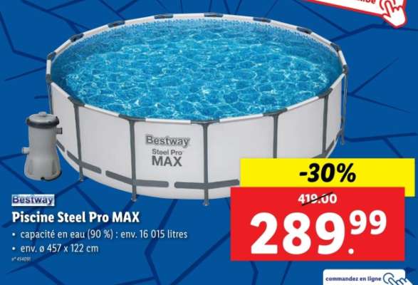 Piscine Steel Pro MAX