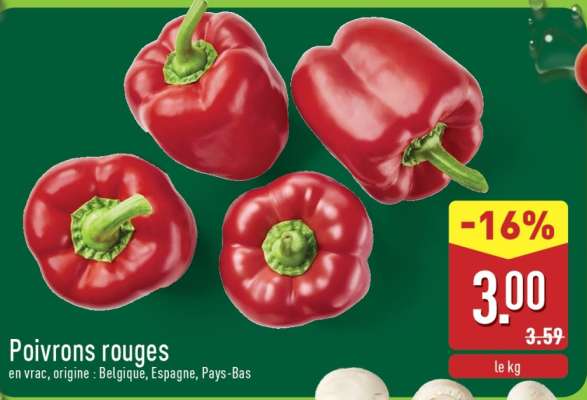 Poivrons rouges
