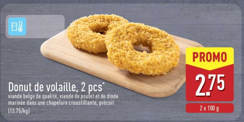 Donut de volaille, 2 pcs