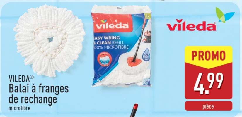 VILEDA Balai à franges de rechange