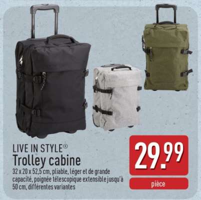 Trolley cabine