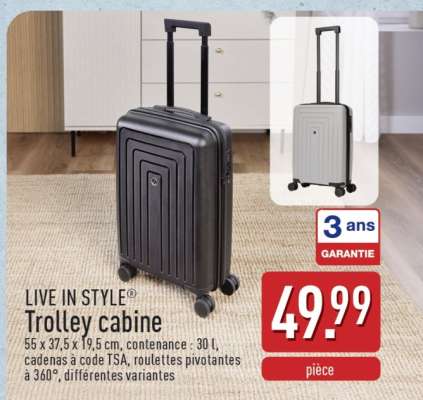LIVE IN STYLE® Trolley cabine