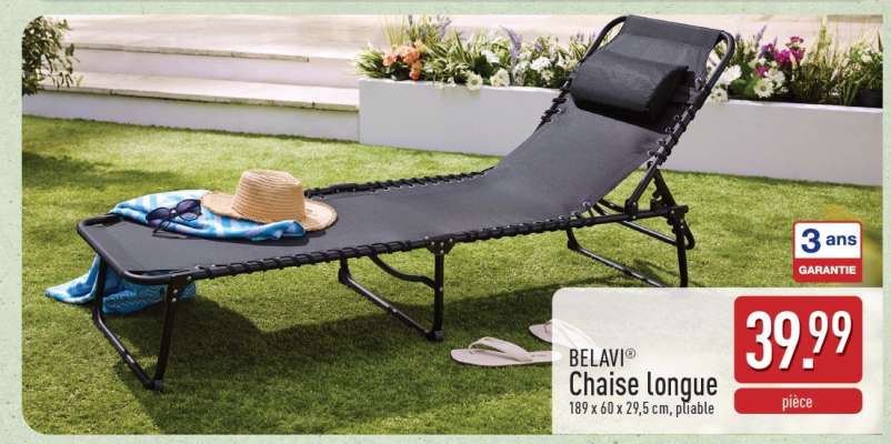 BELAVI Chaise longue