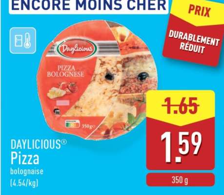 DAYLICIOUS Pizza bolognaise