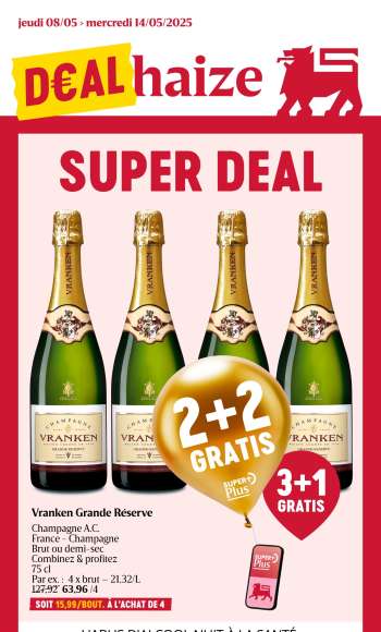 Catalogue Delhaize - 08/05/2025 - 14/05/2025.