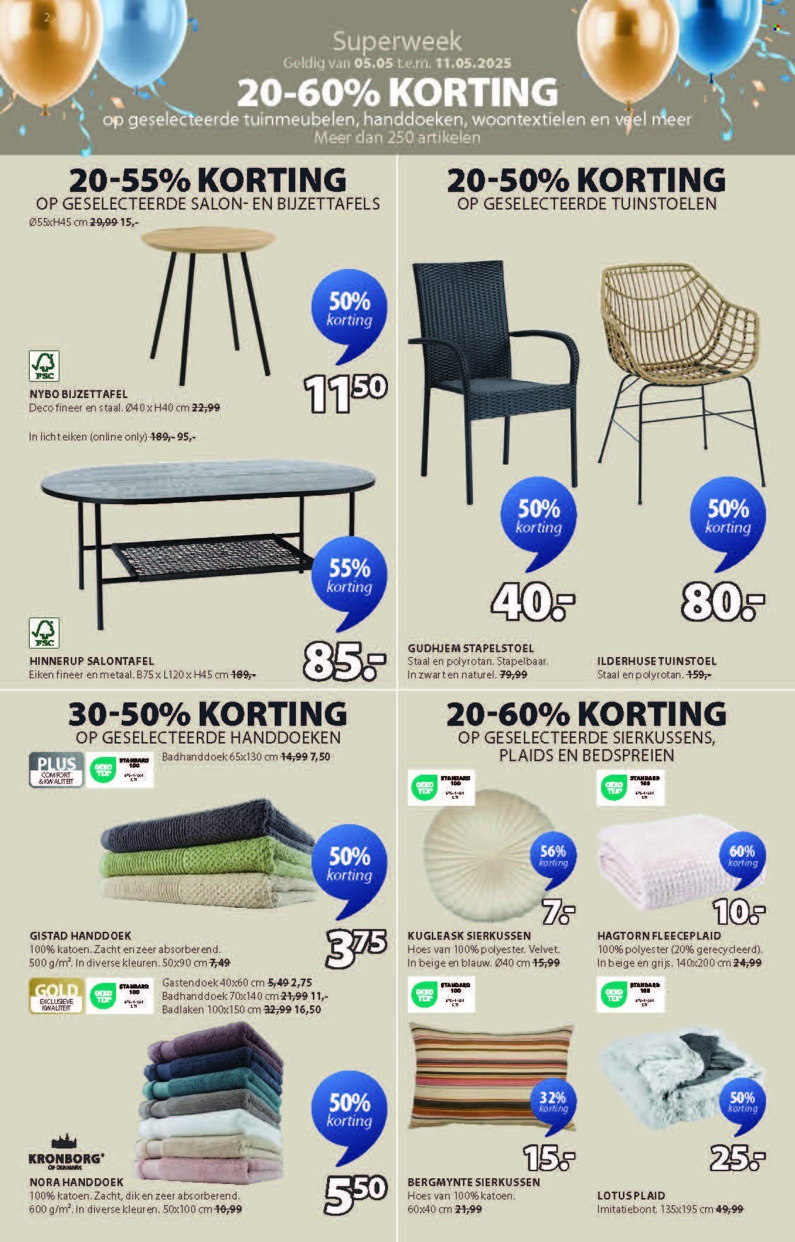 Catalogue JYSK - 05/05/2025 - 18/05/2025. Page 1