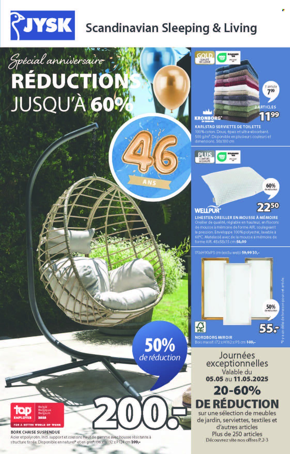Catalogue JYSK - 05/05/2025 - 18/05/2025. Page 1