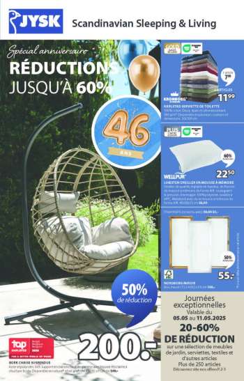 Catalogue JYSK - 05/05/2025 - 18/05/2025.