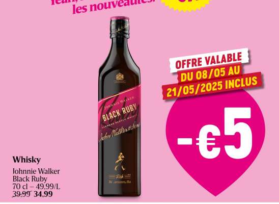 Whisky Johnnie Walker Black Ruby