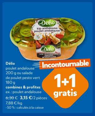 Délio poulet andalouse