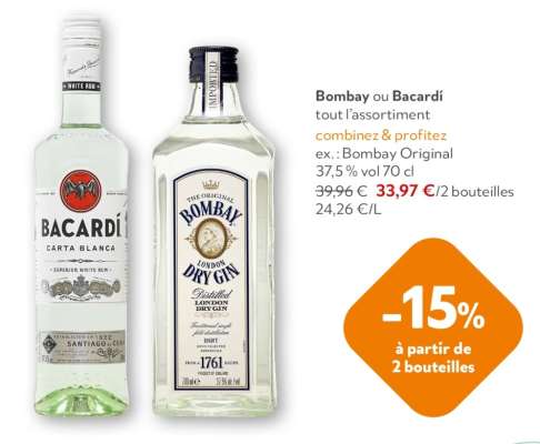 Bombay ou Bacardí