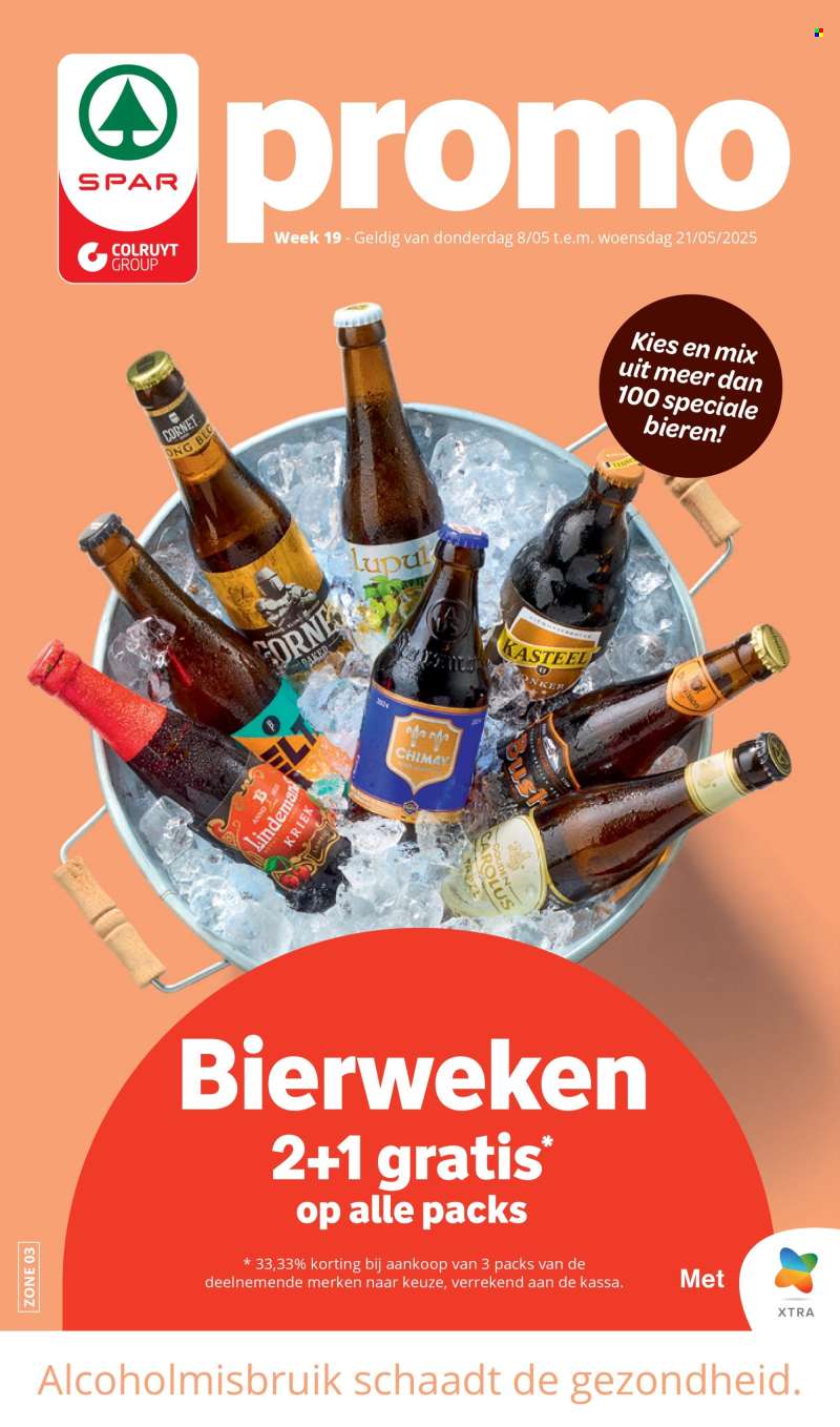 SPAR-aanbieding - 08/05/2025 - 21/05/2025.