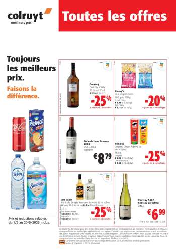 Catalogue Colruyt - 07/05/2025 - 20/05/2025.