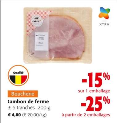 jambon de ferme
