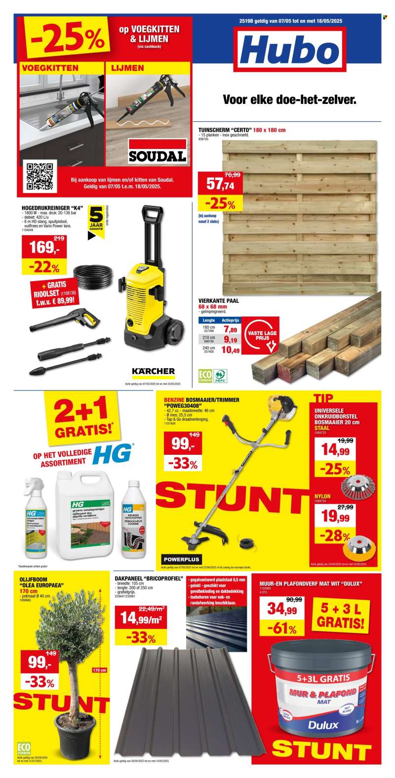 Hubo-aanbieding - 07/05/2025 - 18/05/2025.
