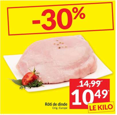 Rôti de dinde