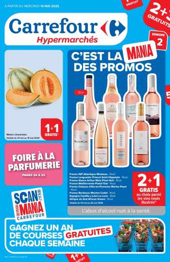 Catalogue Carrefour hypermarkt - 14/05/2025 - 26/05/2025.