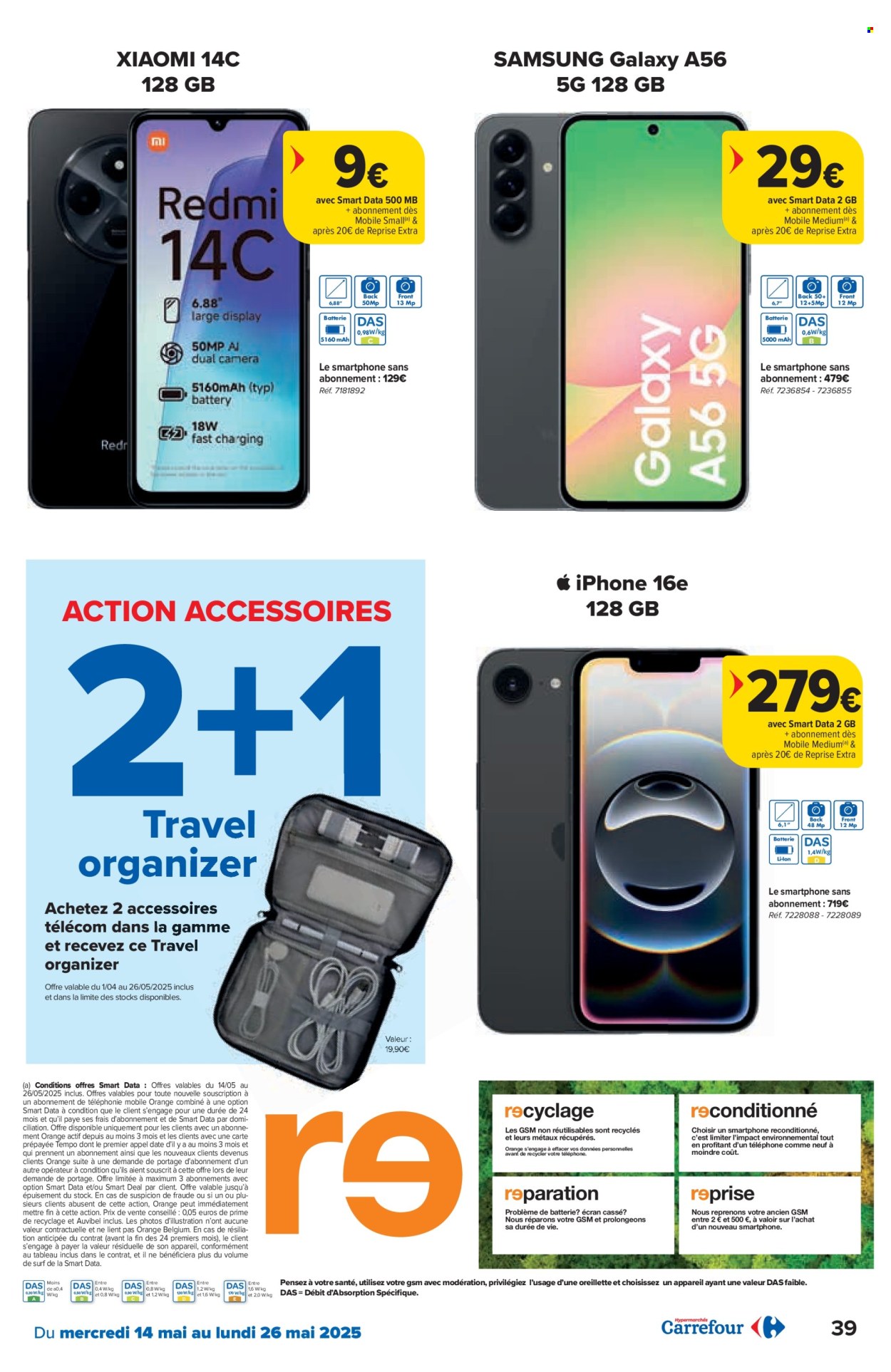 Catalogue Carrefour hypermarkt - 14/05/2025 - 26/05/2025. Page 1
