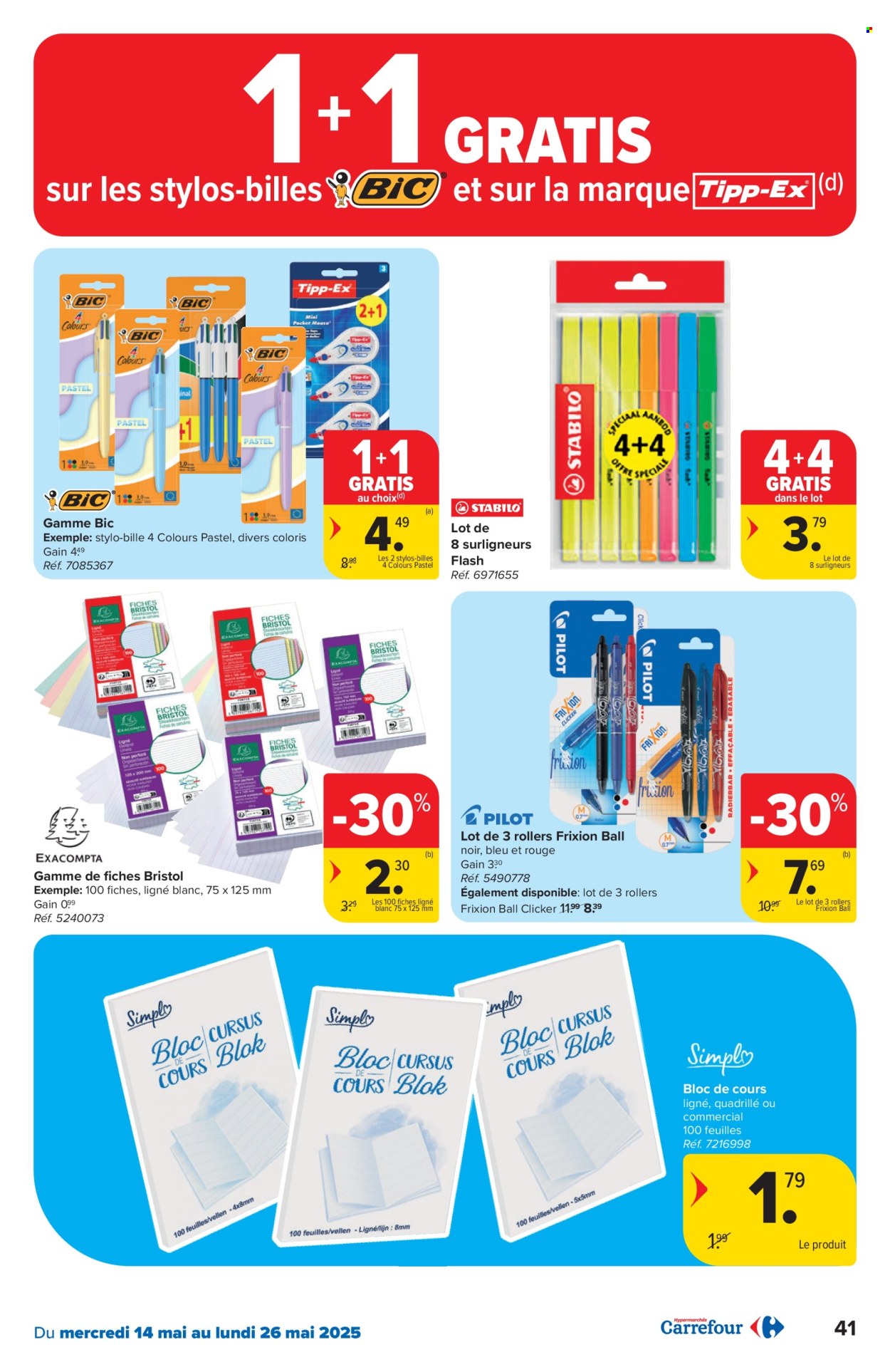 Catalogue Carrefour hypermarkt - 14/05/2025 - 26/05/2025. Page 1