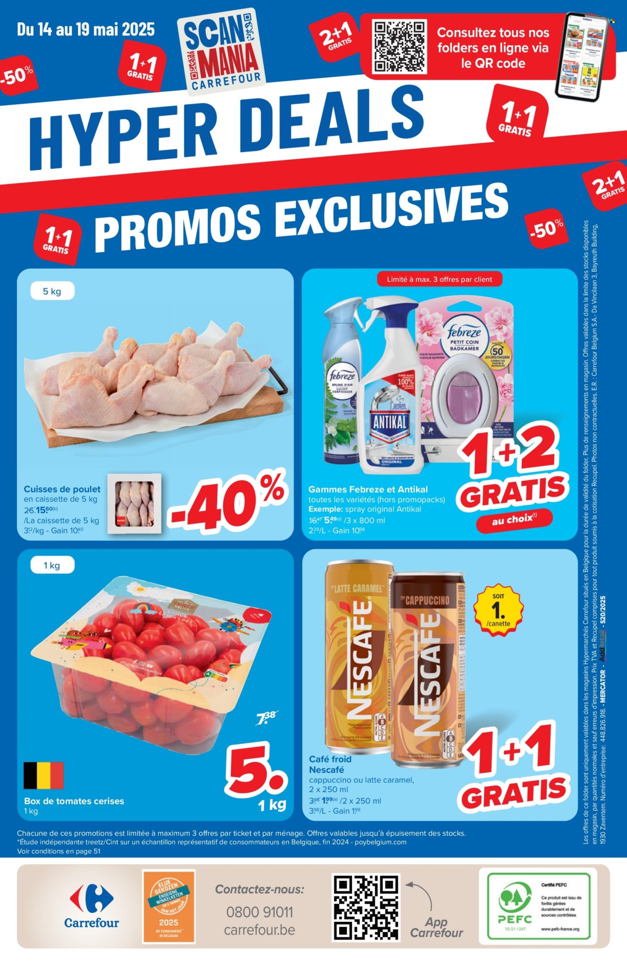 Catalogue Carrefour hypermarkt - 14/05/2025 - 26/05/2025. Page 1