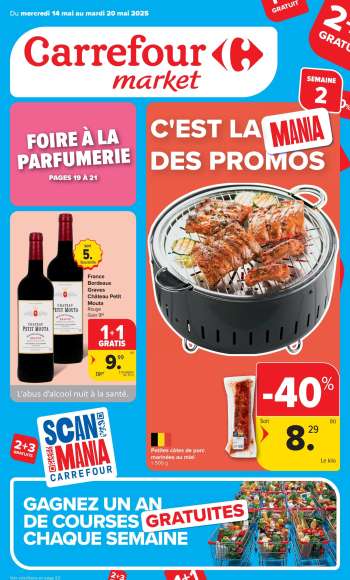 Catalogue Carrefour market - 14/05/2025 - 20/05/2025.