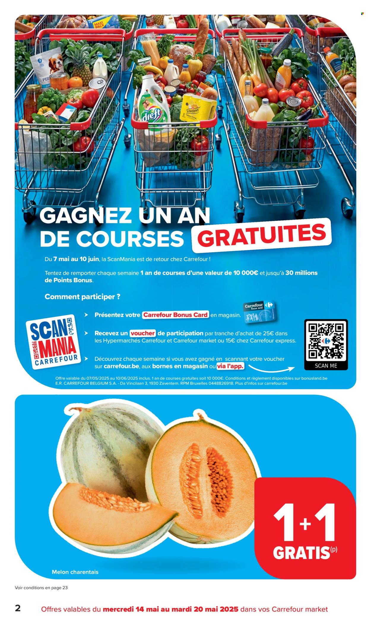Catalogue Carrefour market - 14/05/2025 - 20/05/2025. Page 1