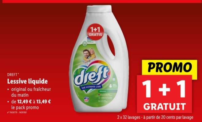 DREFT Lessive liquide