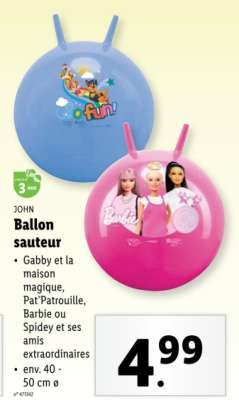 JOHN Ballon sauteur
