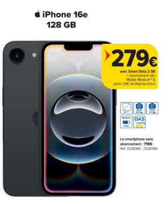 iPhone 16e 128 GB