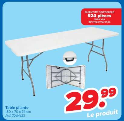 Table pliante