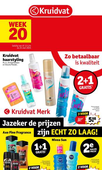 Catalogue Kruidvat - 13/05/2025 - 25/05/2025.