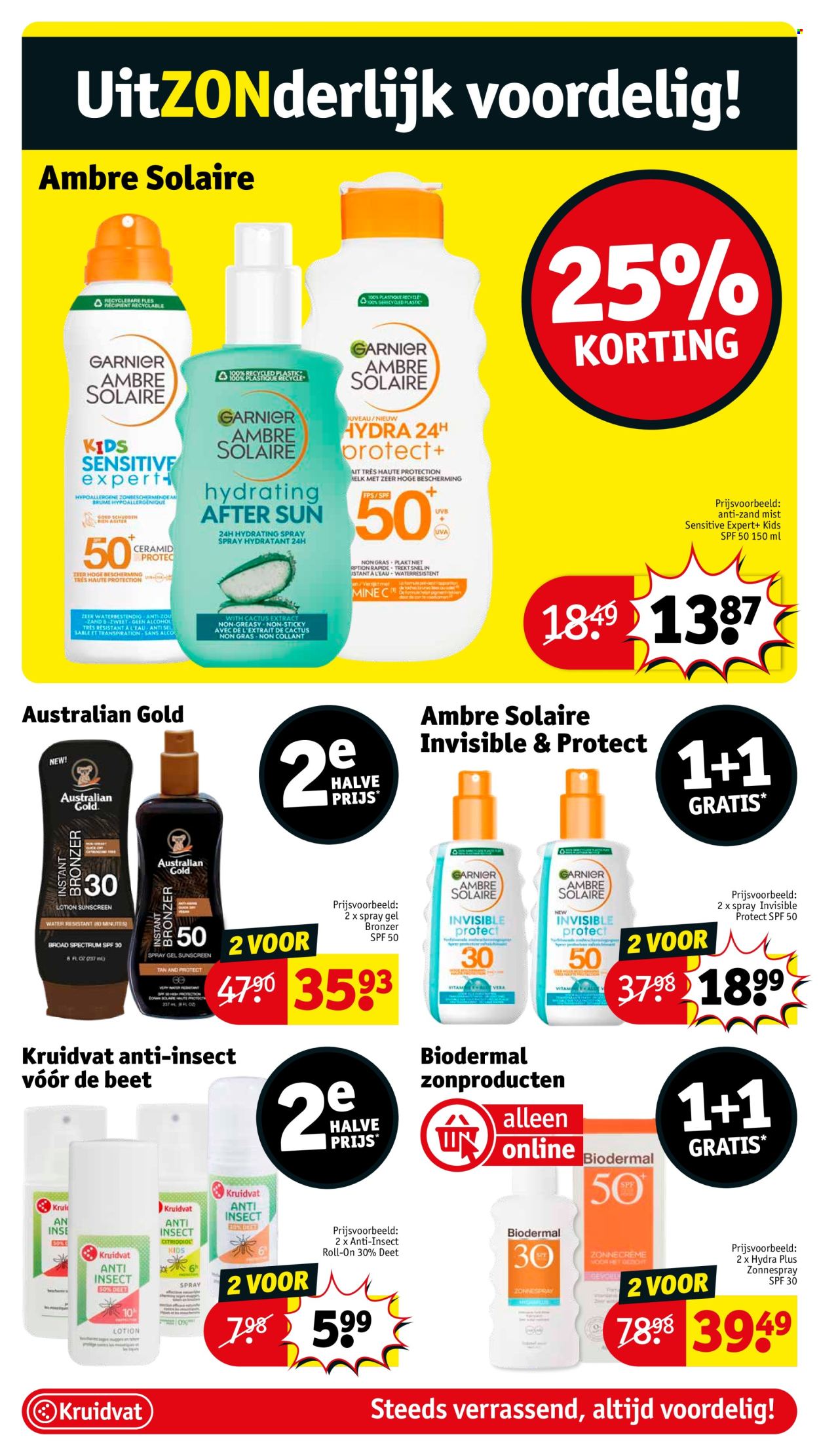Catalogue Kruidvat - 13/05/2025 - 25/05/2025. Page 1