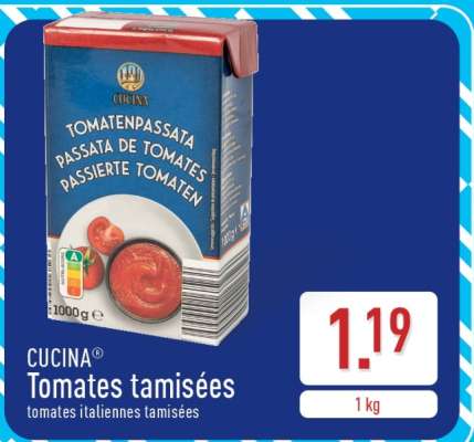 CUCINA Tomates tamisées