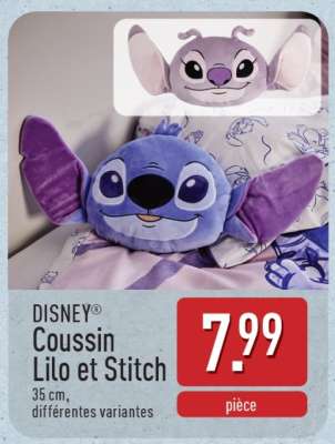 DISNEY Coussin Lilo et Stitch