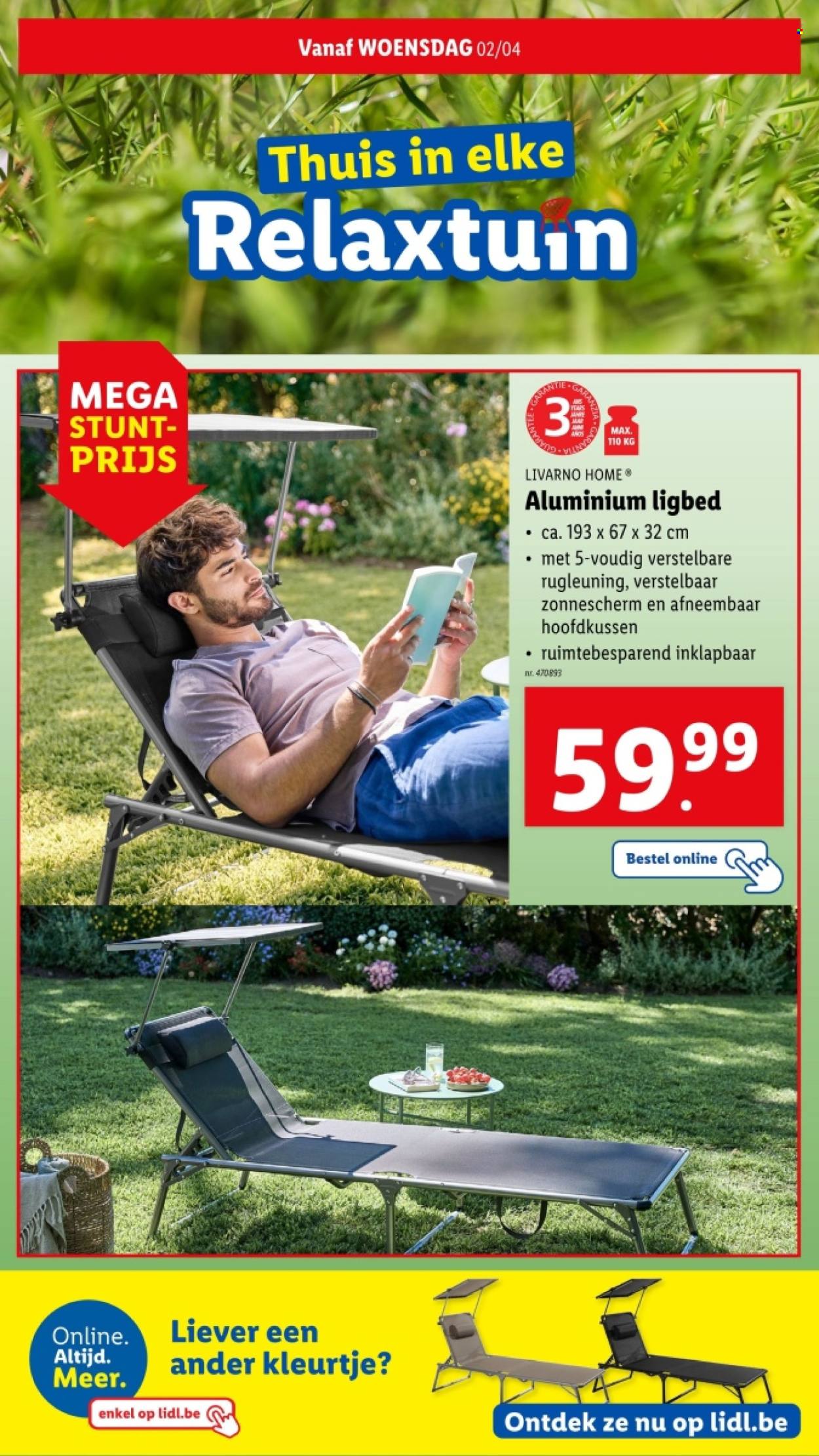 Catalogue Lidl - 02/04/2025 - 13/05/2025. Page 1