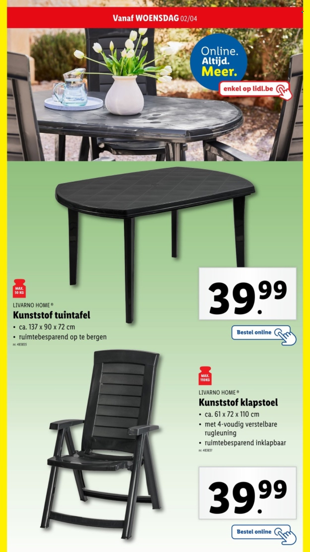Catalogue Lidl - 02/04/2025 - 13/05/2025. Page 1