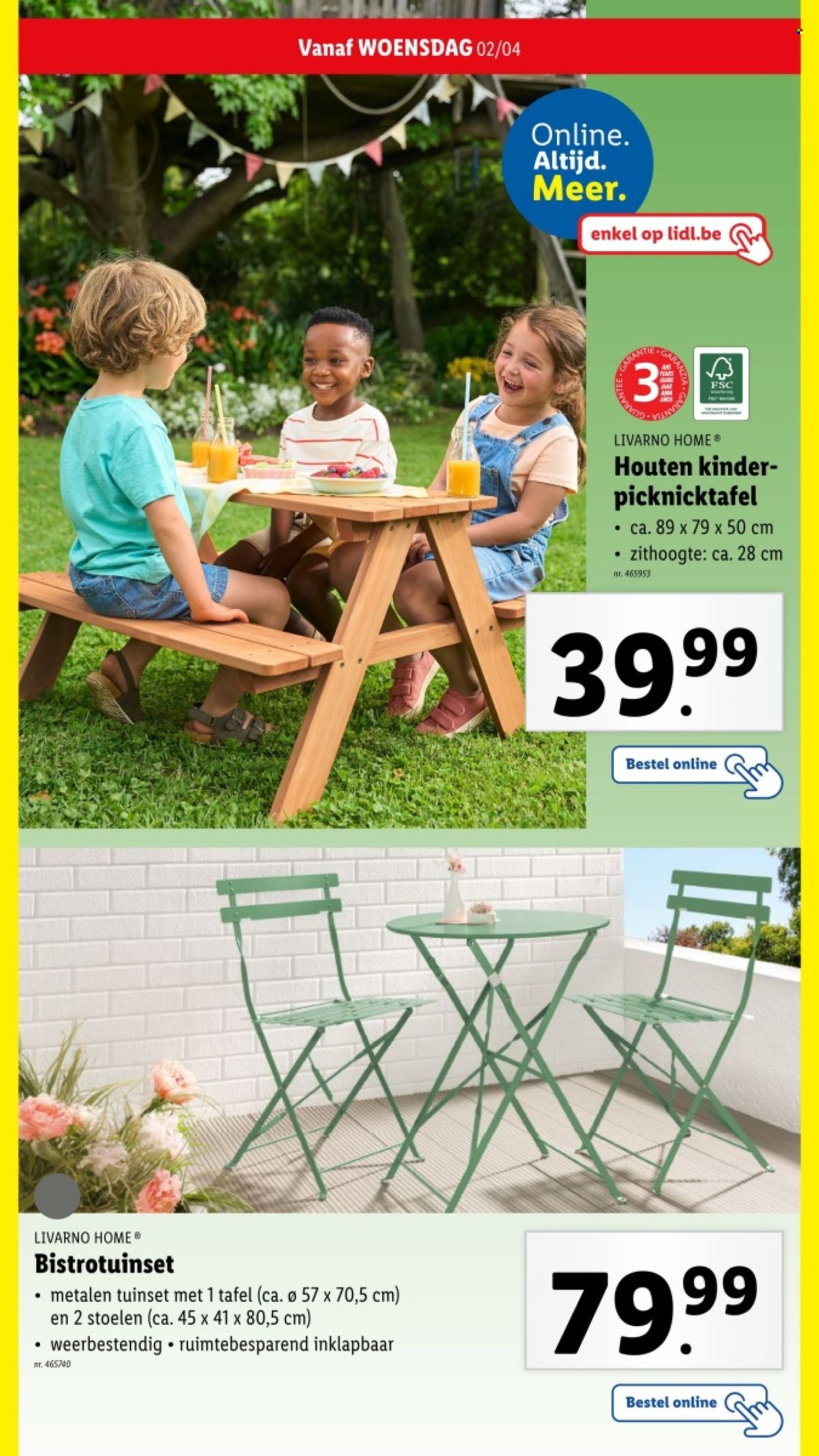 Catalogue Lidl - 02/04/2025 - 13/05/2025. Page 1