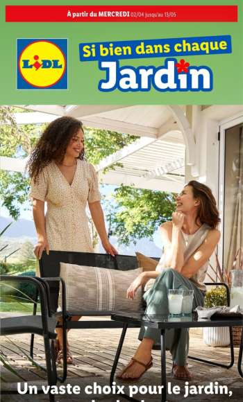 Catalogue Lidl - 02/04/2025 - 13/05/2025.