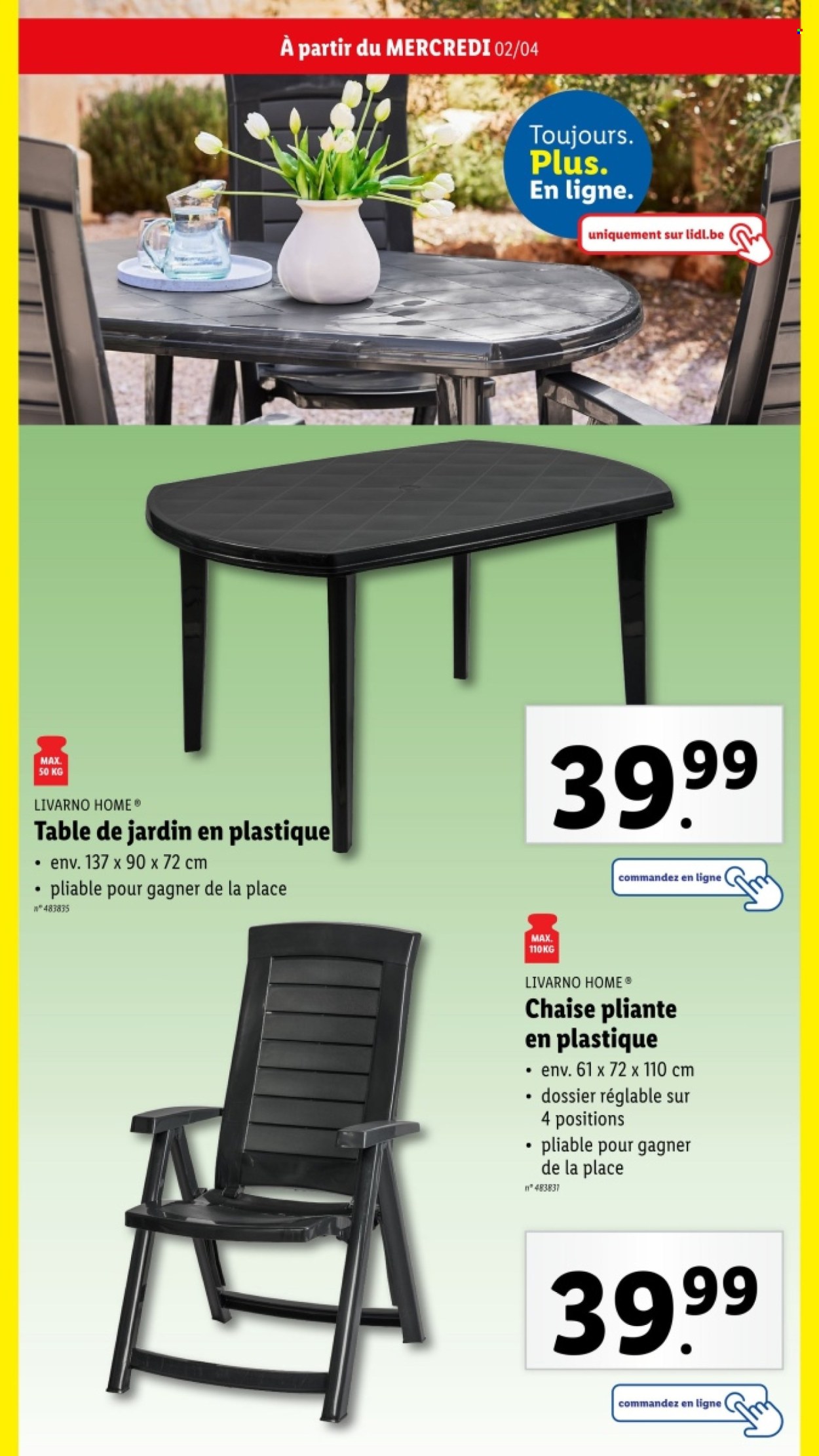 Catalogue Lidl - 02/04/2025 - 13/05/2025. Page 1