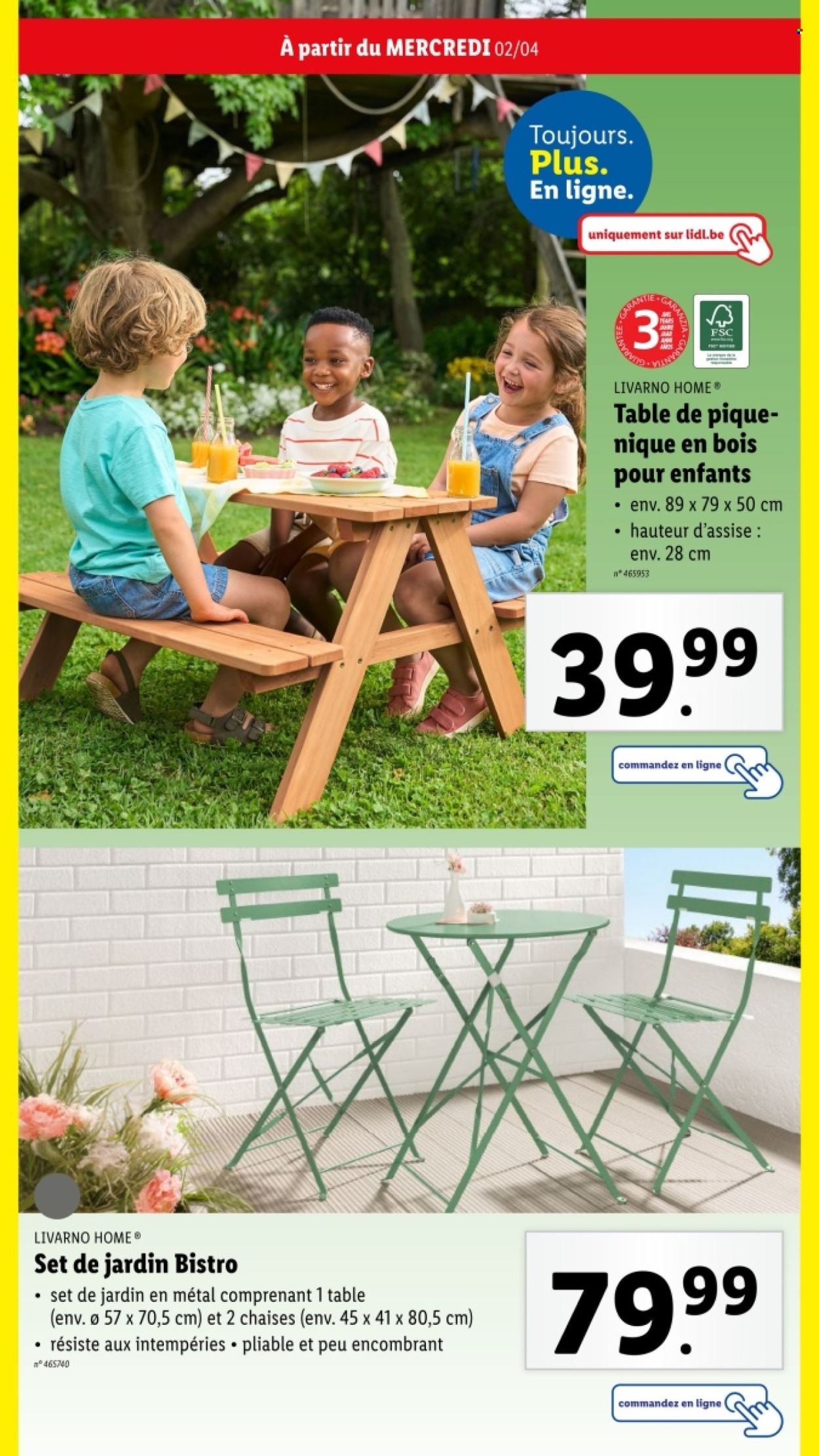 Catalogue Lidl - 02/04/2025 - 13/05/2025. Page 1